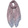 Juleeze JZSC0685P Bufanda Damas Patrón Rosa 85x180 cm