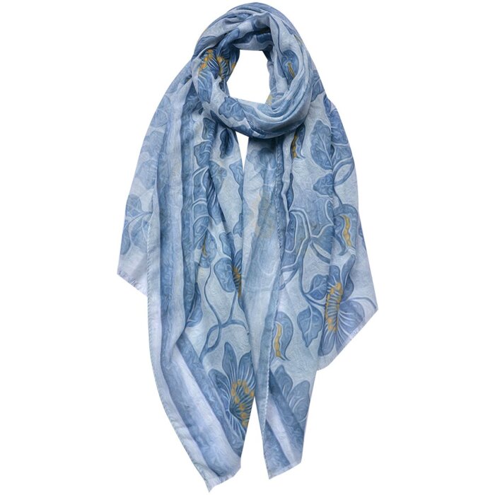 Juleeze JZSC0698 Bufanda Mujer Azul 70x180 cm