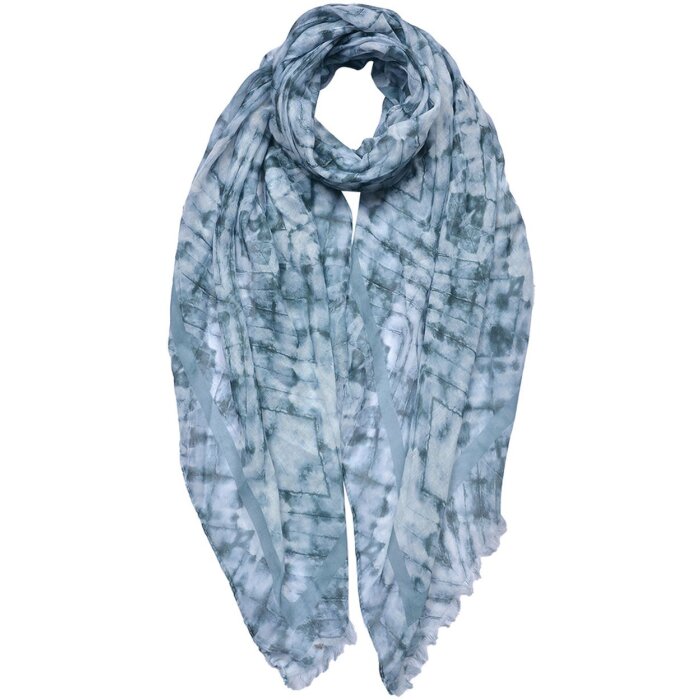 Juleeze JZSC0708 Bufanda Señoras Patrón Gris 70x180 cm