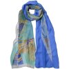 Juleeze JZSC0715BL Bufanda Mujer Azul 50x160 cm