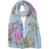 Juleeze JZSC0723W Bufanda Damas Patrón Blanco 50x160 cm