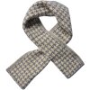 Juleeze JZSC0767G Bufanda Señoras Patrón Gris 15x85 cm