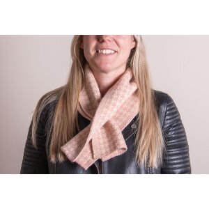 Juleeze JZSC0767P Bufanda Damas Patrón Rosa 15x85 cm