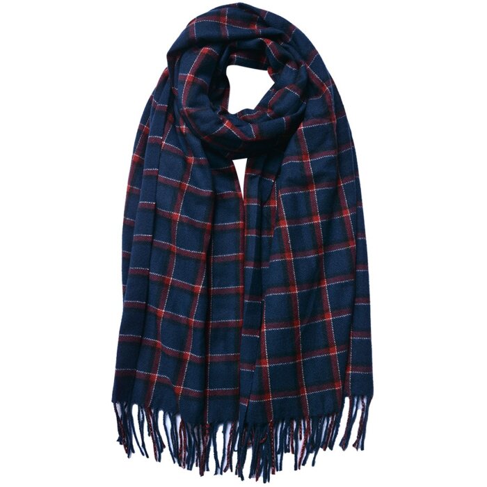 Juleeze JZSC0770BL Bufanda Mujer Azul 70x180 cm