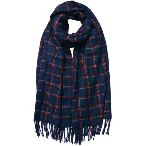 Juleeze JZSC0770BL Bufanda Mujer Azul 70x180 cm