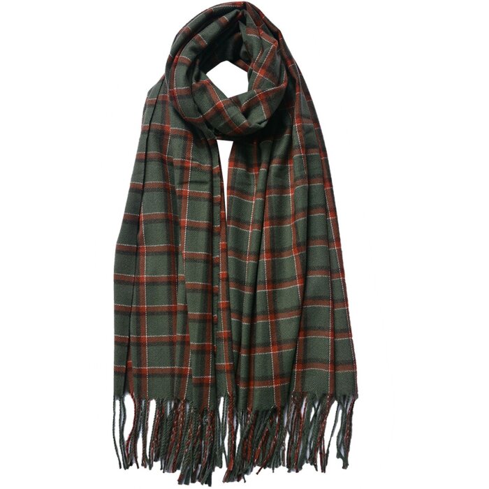 Juleeze JZSC0770GR Bufanda mujer estampado verde 70x180 cm