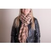 Juleeze JZSC0770P Bufanda Damas Patrón Beige 70x180 cm