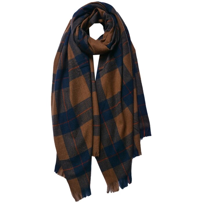 Juleeze JZSC0772DBL Bufanda Mujer Azul 70x180 cm