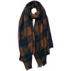 Juleeze JZSC0772DBL Bufanda Mujer Azul 70x180 cm