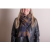 Juleeze JZSC0772DBL Bufanda Mujer Azul 70x180 cm