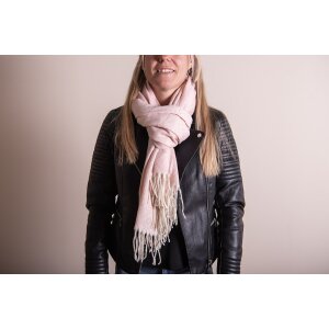 Juleeze JZSC0774P Bufanda de invierno señora rosa...