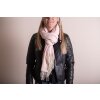 Juleeze JZSC0774P Bufanda de invierno señora rosa 68x180 cm