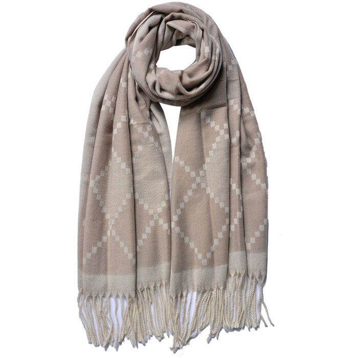 Juleeze JZSC0776KH Bufanda de invierno mujer 68x180 cm