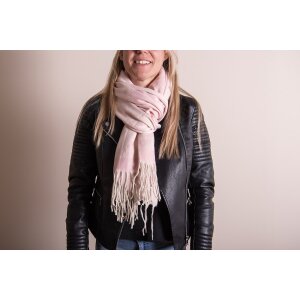 Juleeze JZSC0776P Bufanda de invierno señora rosa...