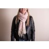 Juleeze JZSC0776P Bufanda de invierno señora rosa 68x180 cm