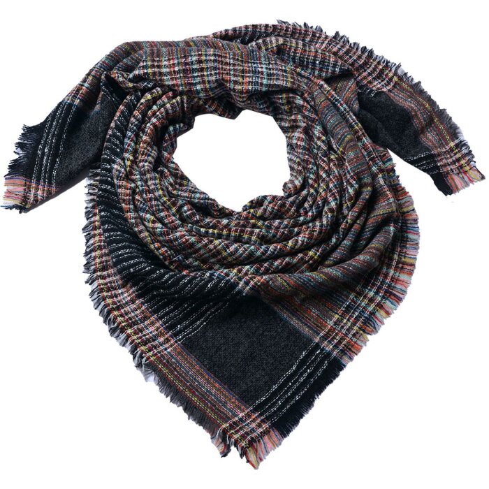 Juleeze JZSC0781G Bufanda Gris 130x130 cm