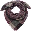Juleeze JZSC0781R Bufanda Rojo 130x130 cm
