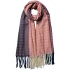 Juleeze JZSC0782P Bufanda Damas Patrón Rosa 65x180 cm