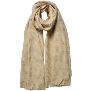 Juleeze JZSC0784BE Bufanda Señoras Beige 50x180 cm