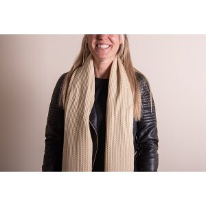 Juleeze JZSC0784BE Bufanda Señoras Beige 50x180 cm