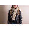 Juleeze JZSC0786BL Bufanda Damas Patrón Verde 70x190 cm
