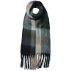 Juleeze JZSC0787G Bufanda Señoras Patrón Gris 36x210 cm