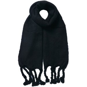 Juleeze JZSC0790Z Bufanda Señoras Negro 40x200 cm