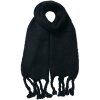 Juleeze JZSC0790Z Bufanda Señoras Negro 40x200 cm