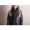 Juleeze JZSC0790Z Bufanda Señoras Negro 40x200 cm