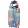 Juleeze JZSC0791BL Bufanda Señoras Azul 36x210 cm