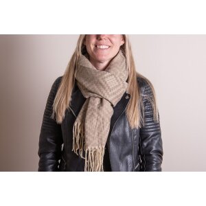 Juleeze JZSC0792BE Bufanda Señoras Beige 65x180 cm