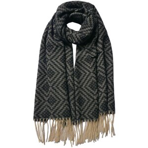 Juleeze JZSC0792G Bufanda Señoras Gris 65x180 cm