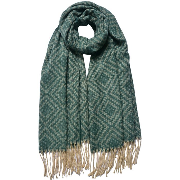 Juleeze JZSC0792GR Bufanda señora verde 65x180 cm