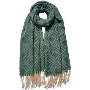 Juleeze JZSC0792GR Bufanda señora verde 65x180 cm
