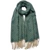 Juleeze JZSC0792GR Bufanda señora verde 65x180 cm