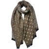 Juleeze JZSC0793BE Bufanda Señoras Beige 65x190 cm