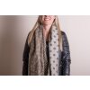 Juleeze JZSC0793BE Bufanda Señoras Beige 65x190 cm