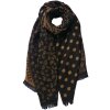 Juleeze JZSC0793CH Bufanda Señoras Marrón 65x190 cm