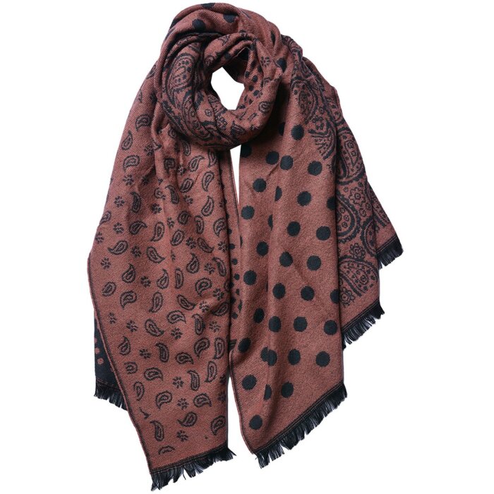 Juleeze JZSC0793P Bufanda Señoras Rosa 65x190 cm