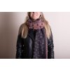 Juleeze JZSC0793P Bufanda Señoras Rosa 65x190 cm