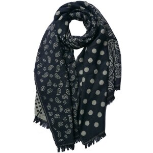 Juleeze JZSC0793W Bufanda Señoras Blanco 65x190 cm