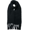 Juleeze JZSC0794Z Bufanda Señoras Negro 38x200 cm