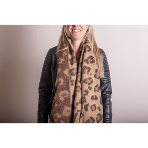 Juleeze JZSC0796 Bufanda Señoras Beige 65x185 cm
