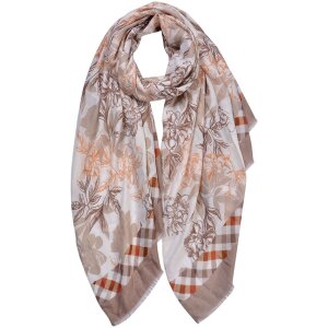 Juleeze JZSC0800 Bufanda Señoras Beige 80x180 cm