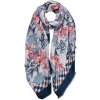 Juleeze JZSC0801 Bufanda Señoras Azul 80x180 cm
