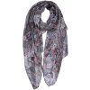Juleeze JZSC0811 Bufanda Señoras Gris 80x180 cm