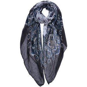 Juleeze JZSC0812G Bufanda Señoras Gris 80x180 cm
