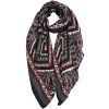 Juleeze JZSC0814 Bufanda Señoras Negro 80x180 cm
