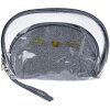 Juleeze JZSET0002ZI Neceser color plata (lote de 2) 24x15 - 19x12 cm