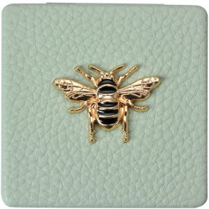 Juleeze JZSP0007GR Espejo de mano verde 6x6 cm